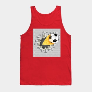 Soccer Ball - Break The Wall Tank Top